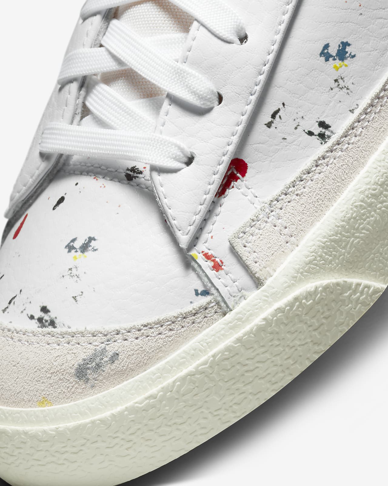 Nike Blazer Mid '77 Schoen voor baby's/peuters White/White/Sail/Black Kind  - Schoenen.nl