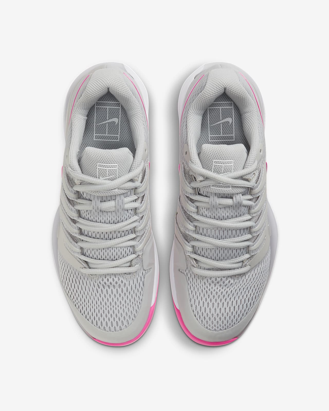 gray tennis shoes nike