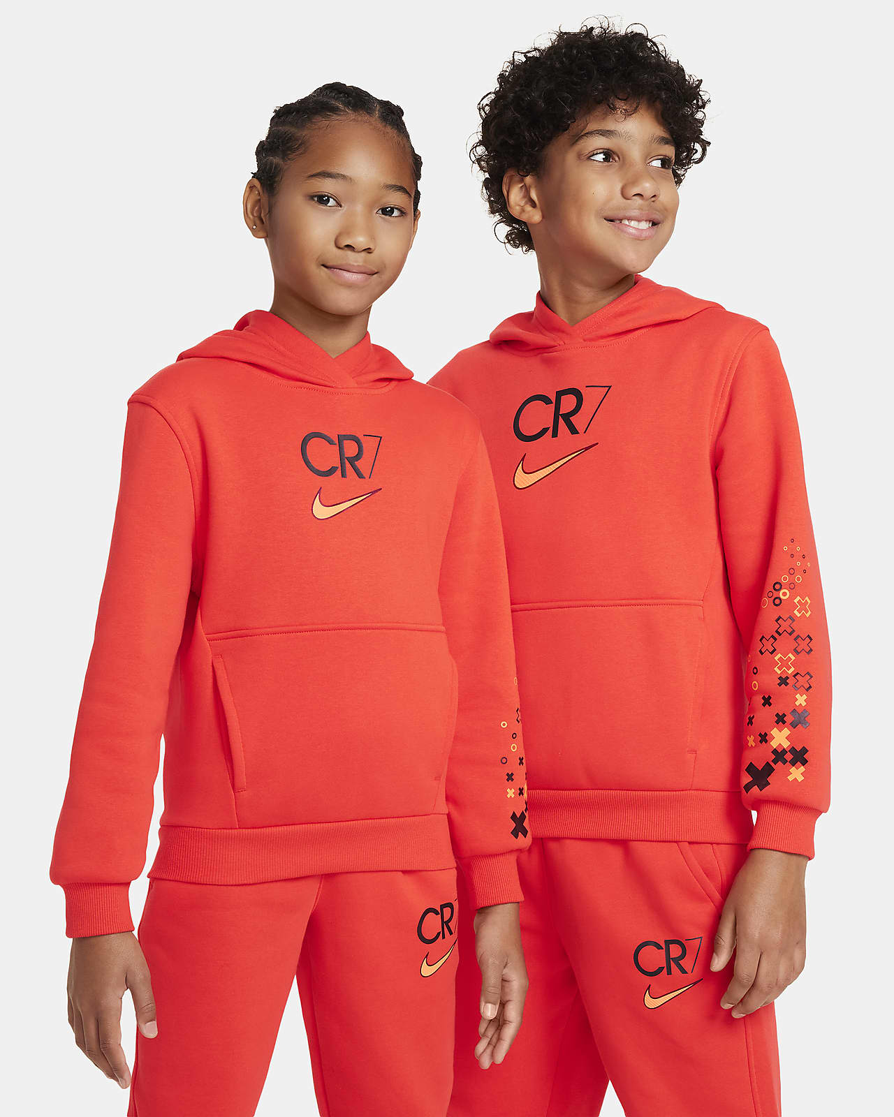 CR7 Older Kids' Club Fleece Hoodie. Nike CA