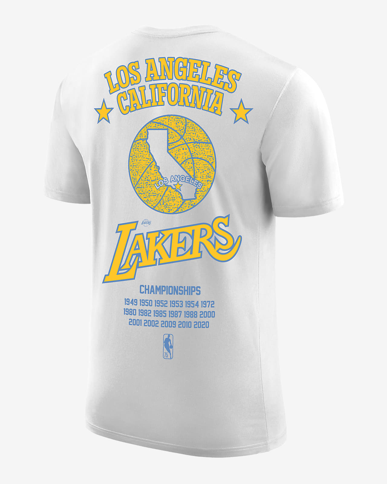 Playera Nike NBA para hombre Los Angeles Lakers Courtside City Edition. Nike .com