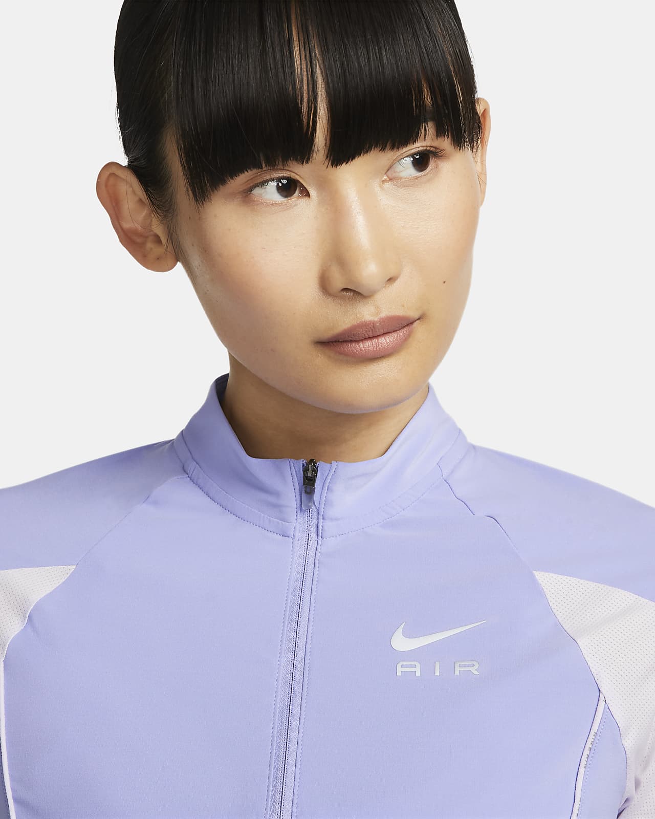 Nike Air Dri-FIT Women's Short-Sleeve 1/2-Zip Top. Nike ID
