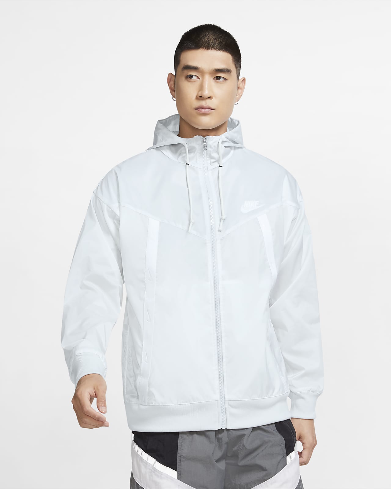 men's nike sportswear windrunner hooded jacket