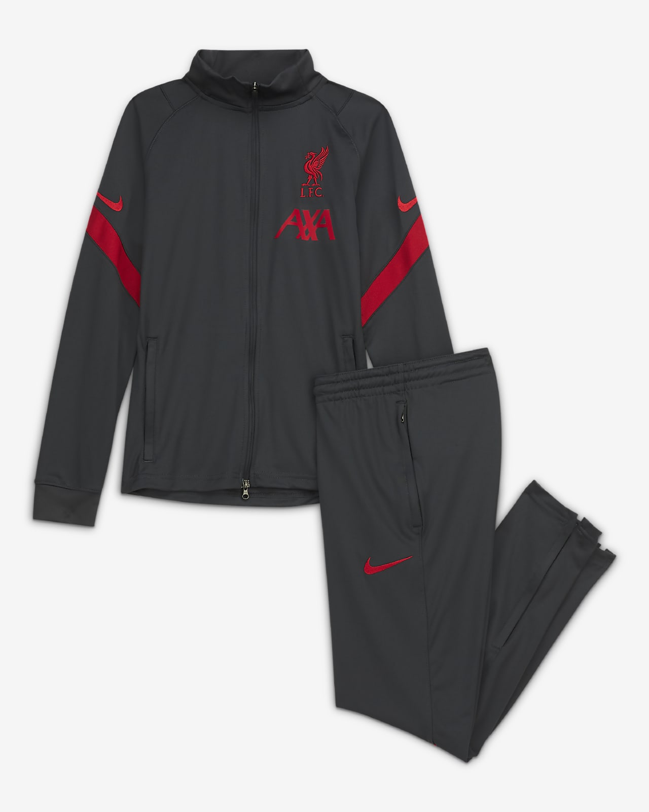 Liverpool tracksuit grey Clearance