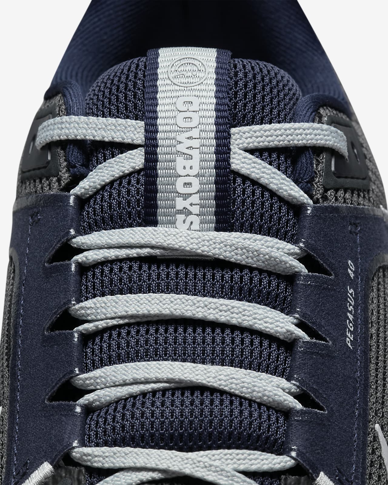 Nike Pegasus 40 (NFL Dallas Cowboys) Men's Road Running Shoes.