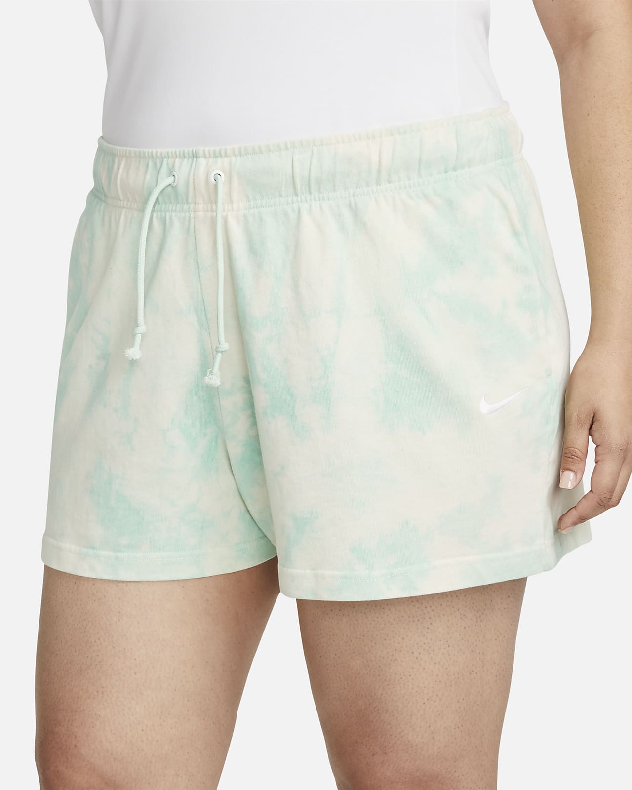 Nike Sportswear Women's Washed Jersey Shorts (Plus Size). Nike.com
