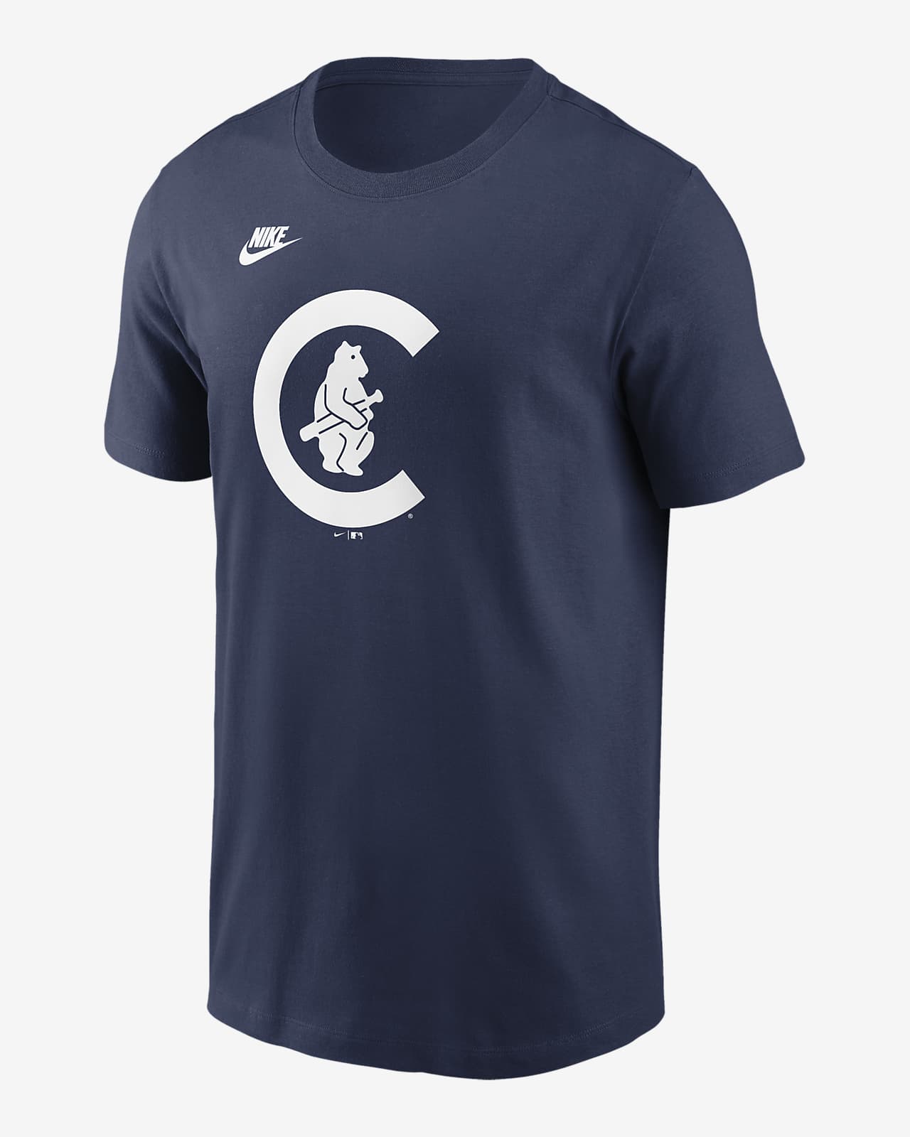 Chicago Cubs Cooperstown Logo Men's Nike MLB T-Shirt