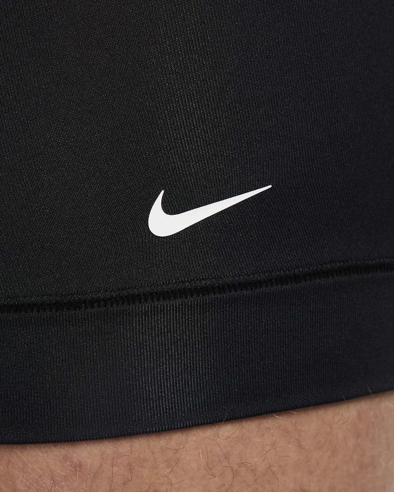 Nike Sngl Boxer Brief Essential Micro Mens Boxer Briefs Size Xl, Color:  Grey/White/Black