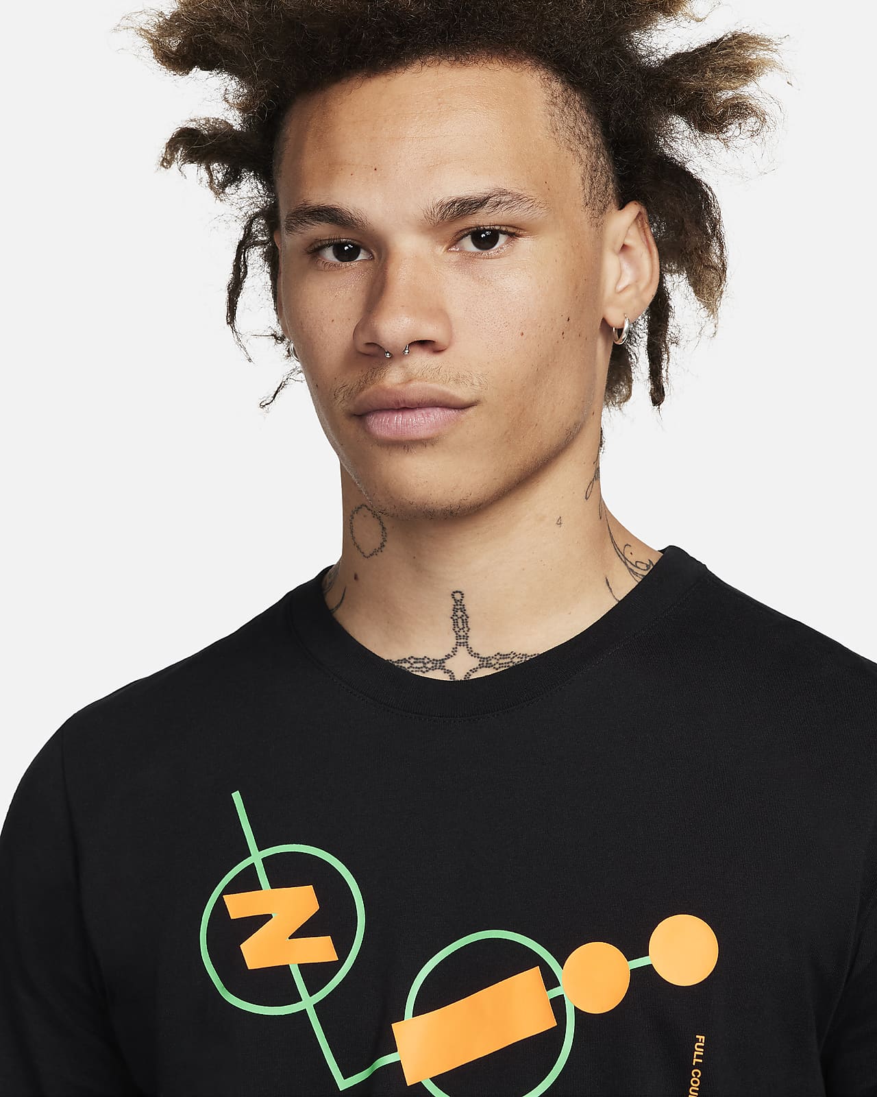 Camiseta nike swoosh online hombre