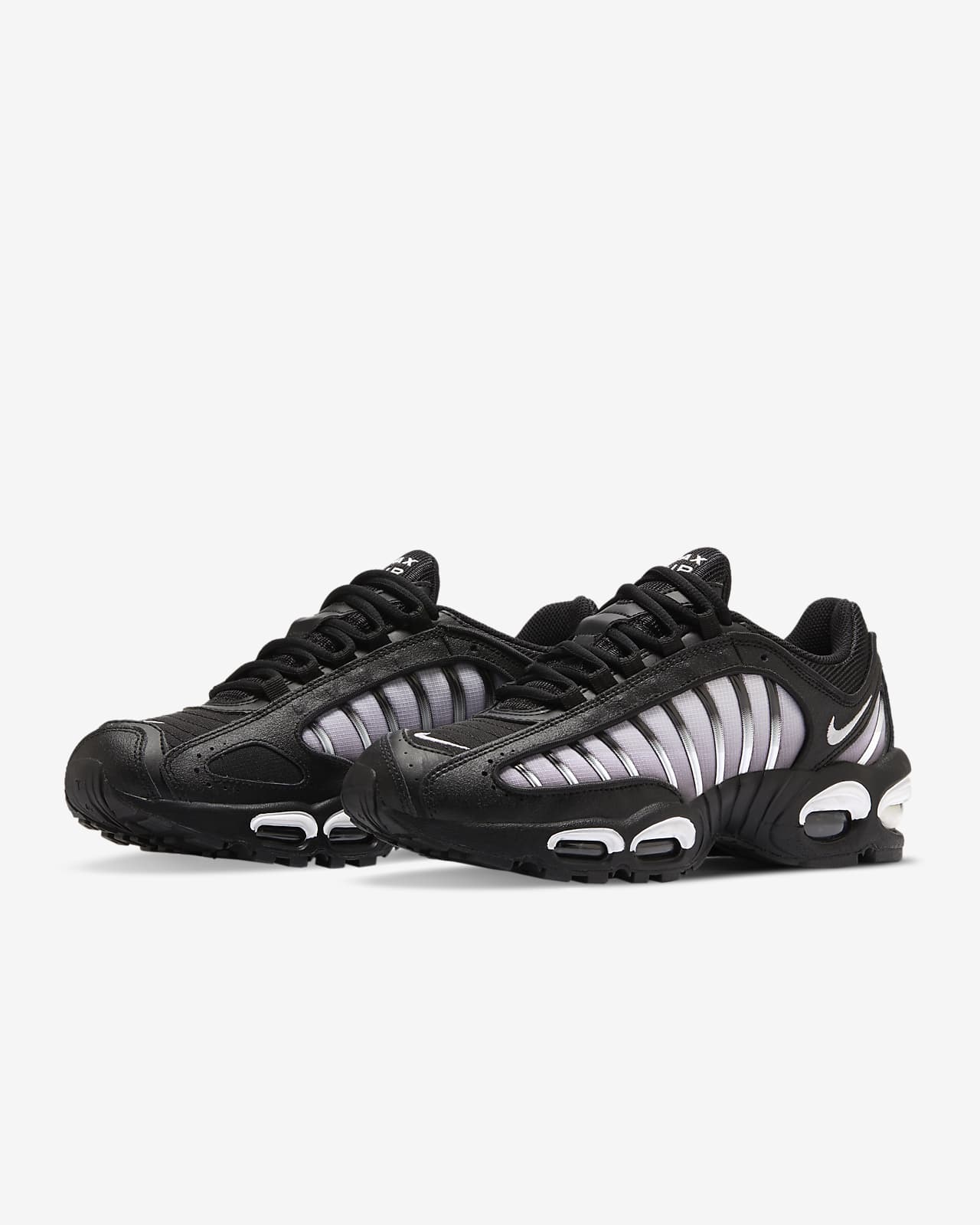 nike air max tailwind iv black silver