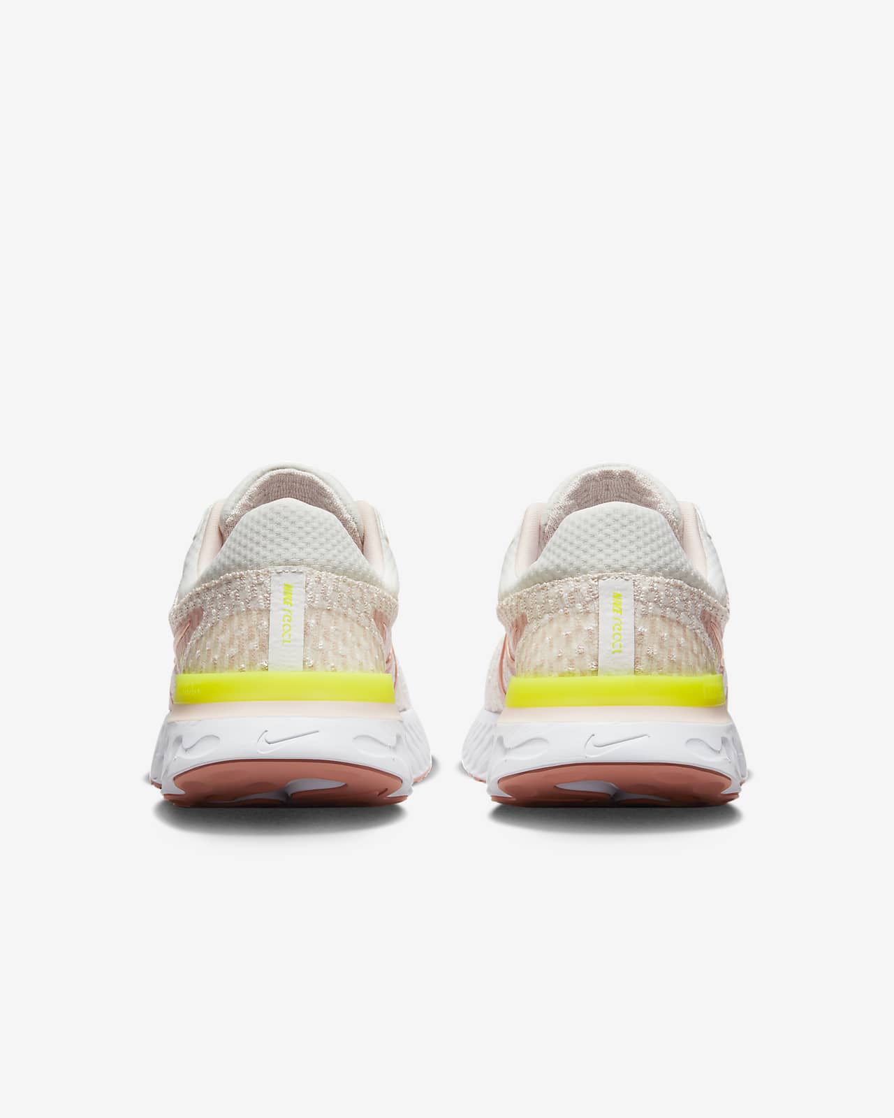 nike react infinity run yellow