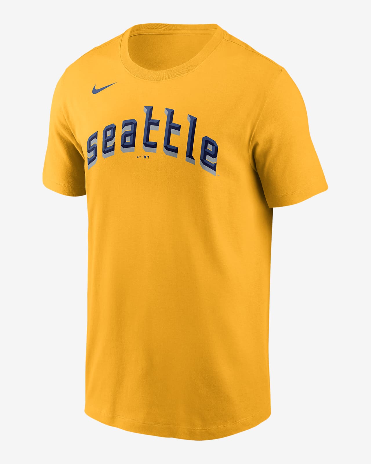 Nike City Connect Wordmark (MLB Seattle Mariners) Men's T-Shirt