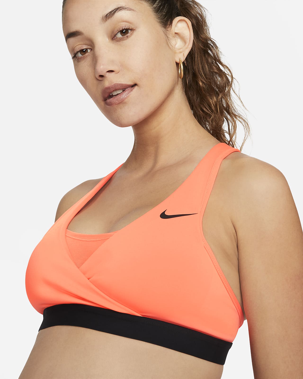 Brassiere De Sport Rembourree A Maintien Normal Nike M Swoosh Pour Femme Maternite Nike Fr