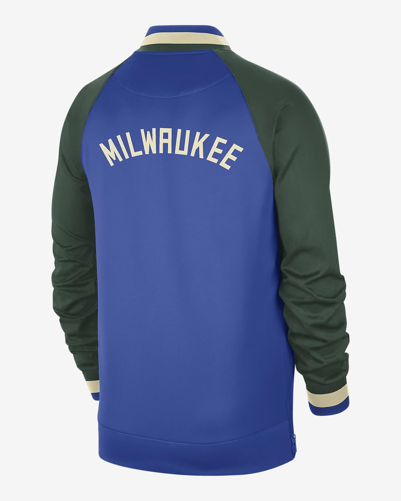 Langærmet Milwaukee Bucks City Mixtape Edition Nike Dri-FIT NBA-jakke ...