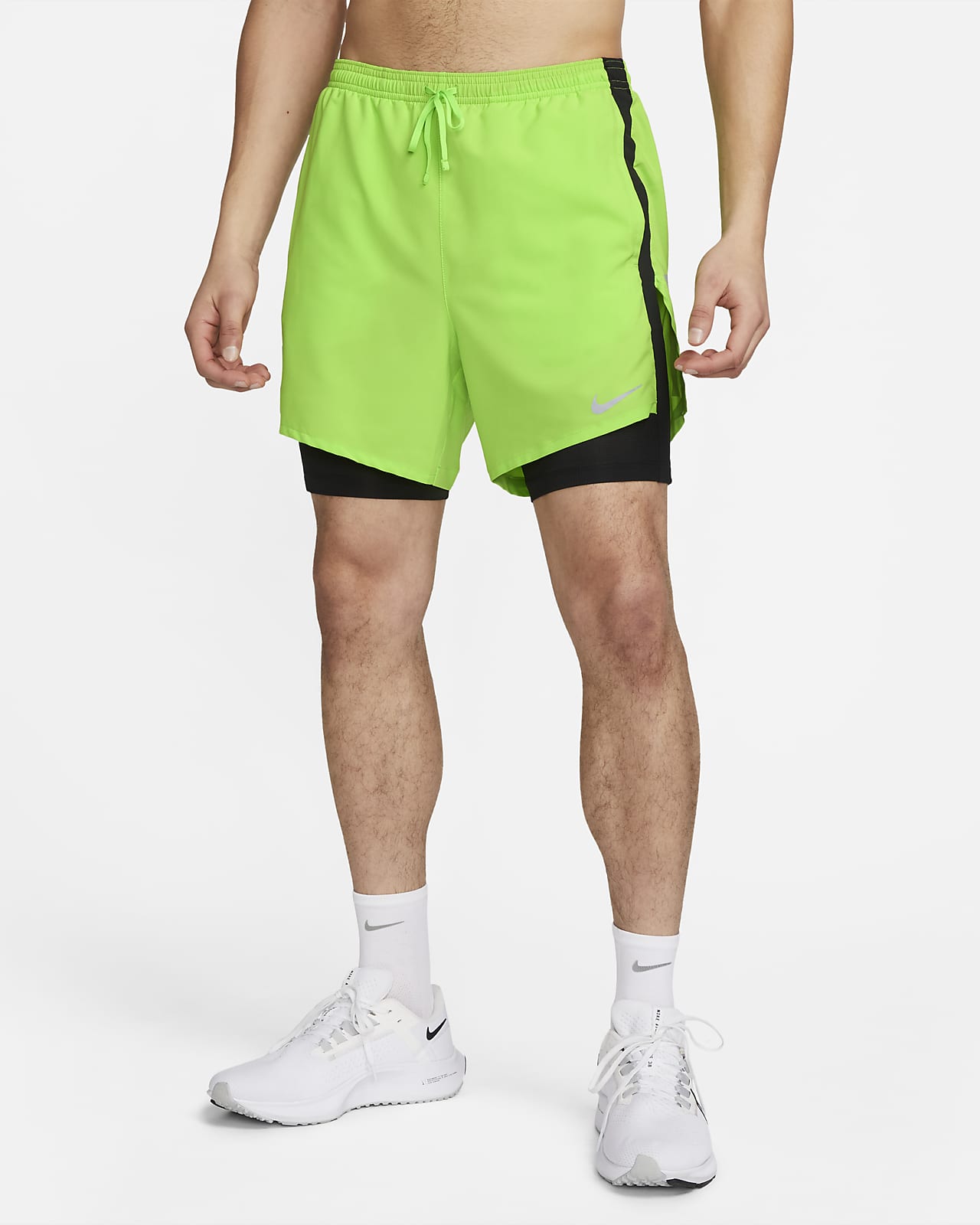 Shorts de running 2 en 1 de 13 cm para hombre Nike Flex Stride