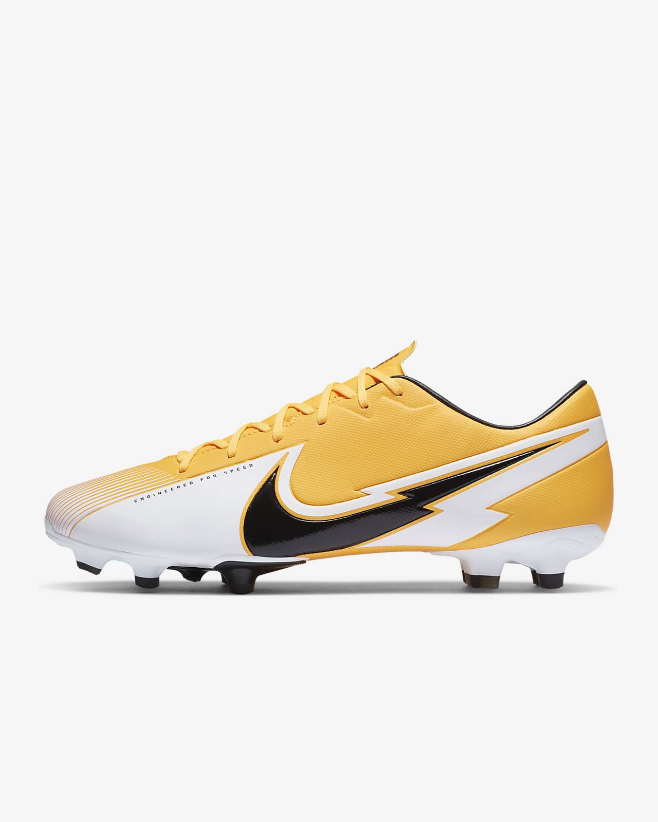 yellow football boots nike