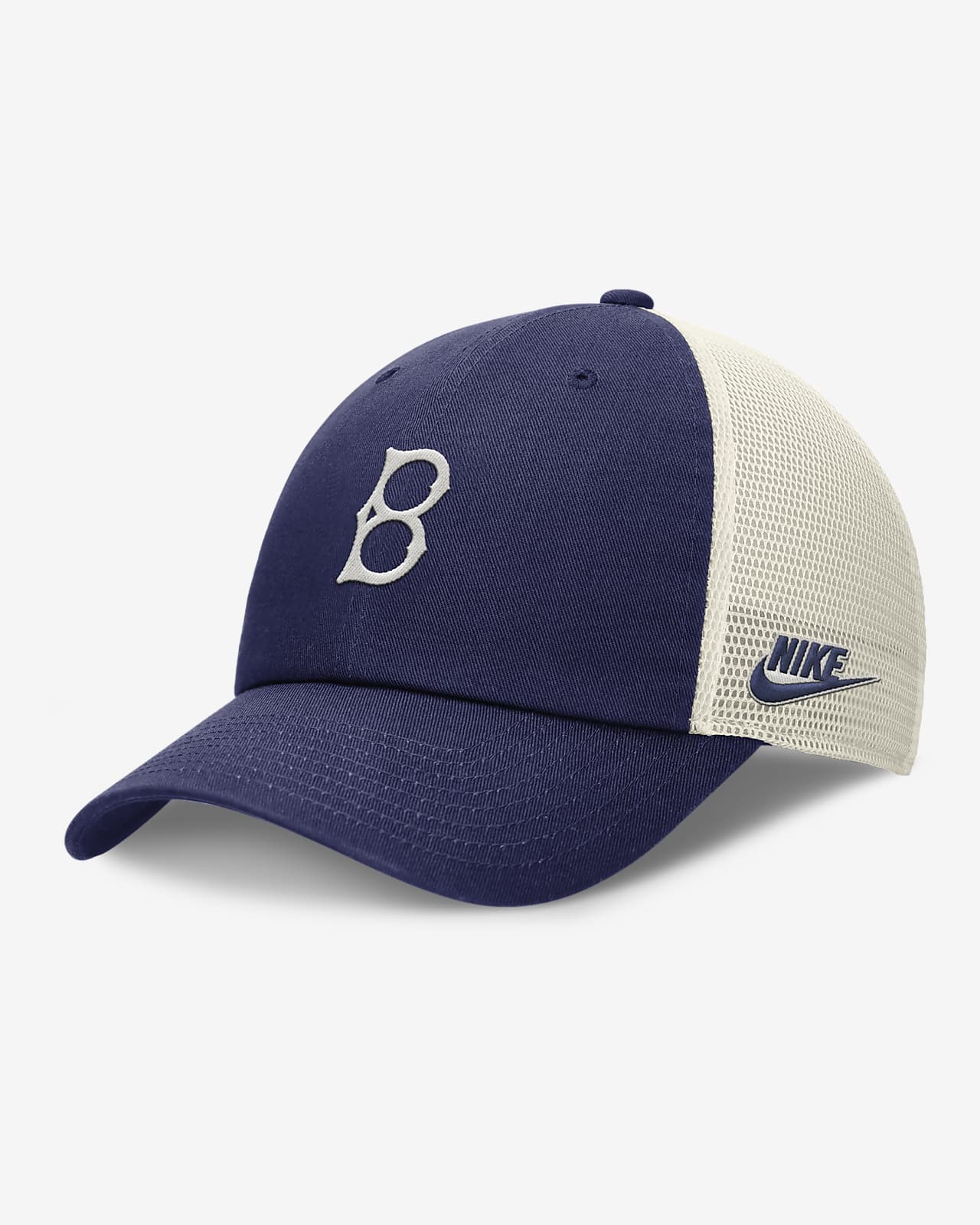 Brooklyn Dodgers Rewind Cooperstown Club Men's Nike MLB Trucker Adjustable  Hat.