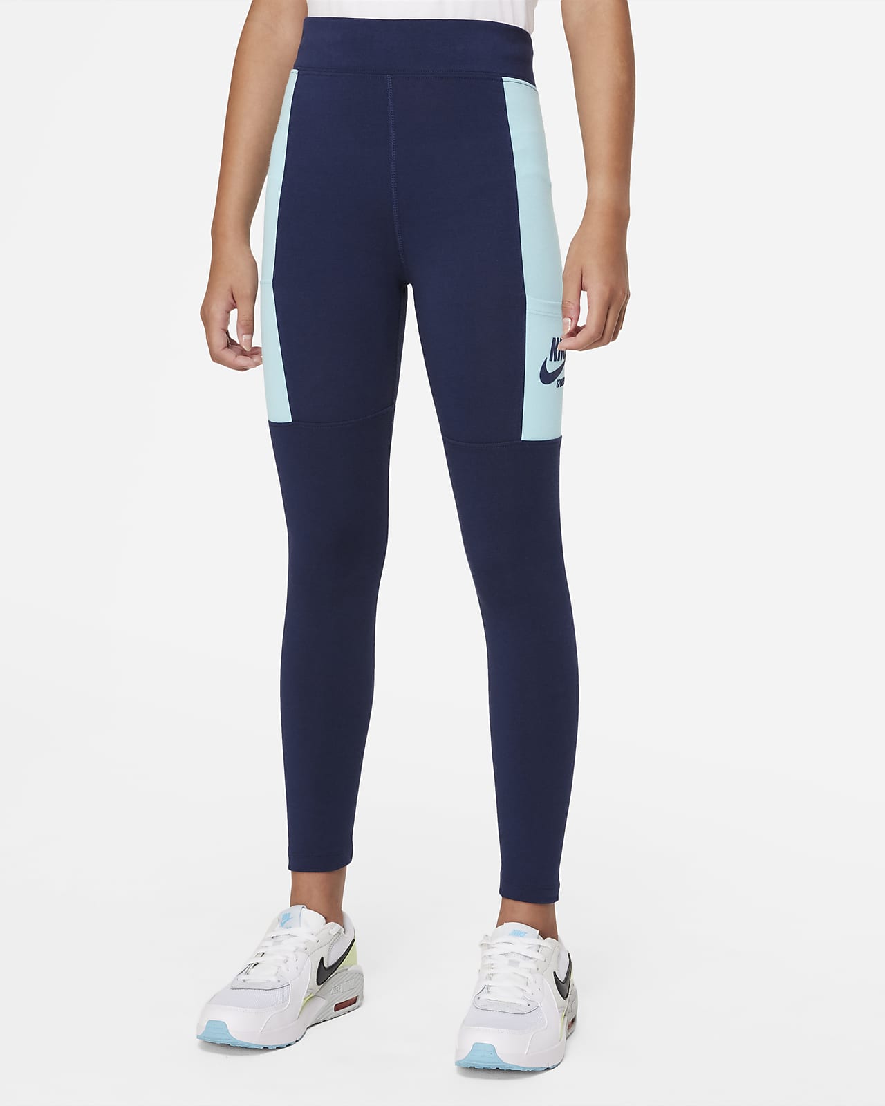 Leggings para niña talla grande Nike Sportswear Heritage. Nike.com