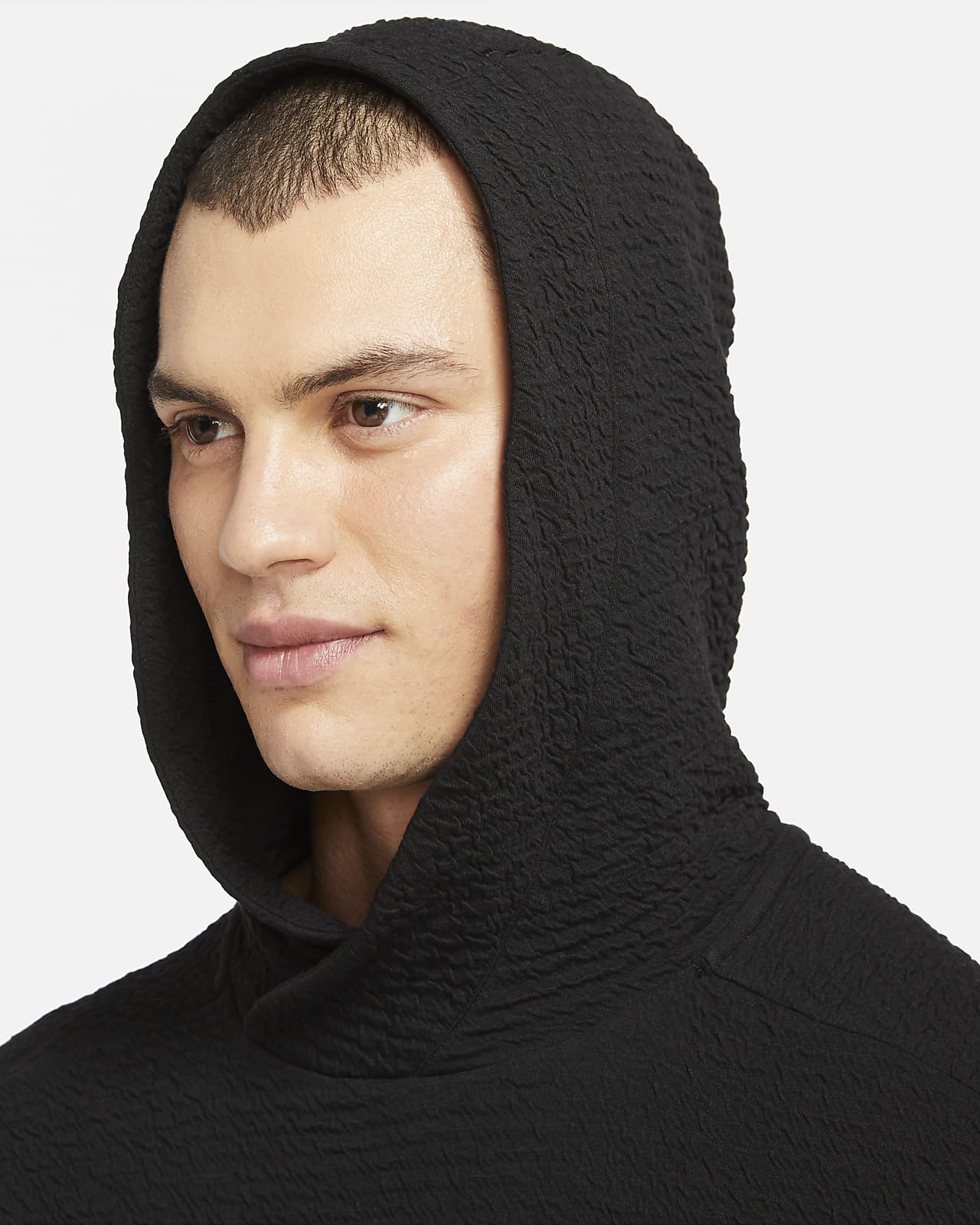 Nike Yoga Men's Pullover Hoodie - Black