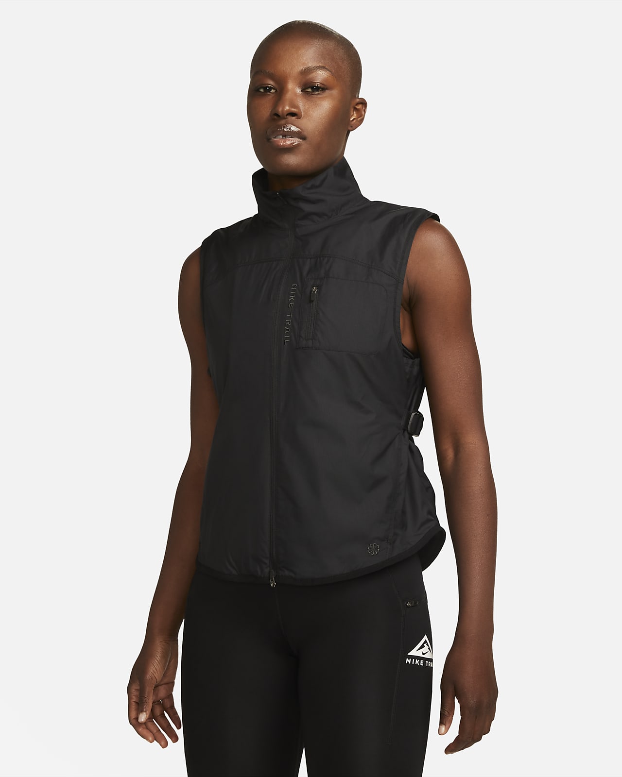 Γυναικείο αμάνικο μπουφάν για τρέξιμο σε ανώμαλο δρόμο Nike Trail Repel