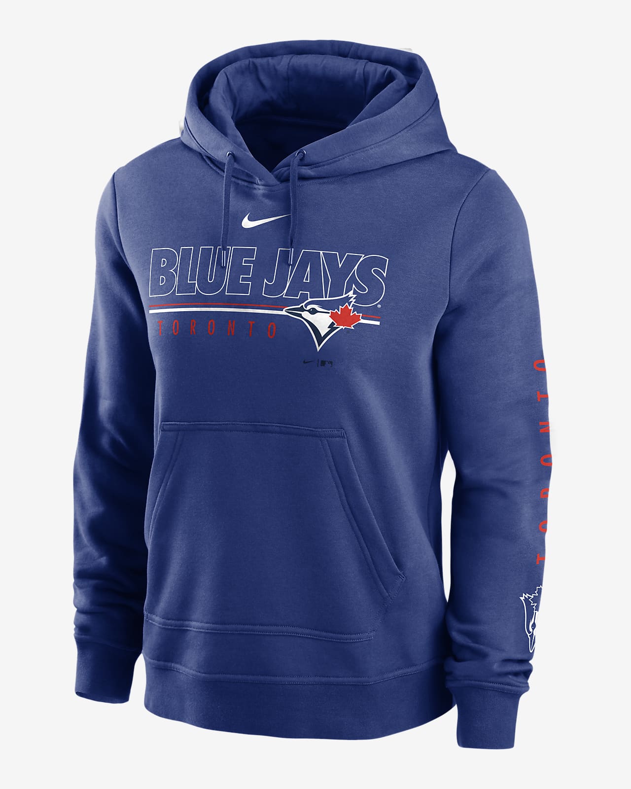 mlb logo hoodie