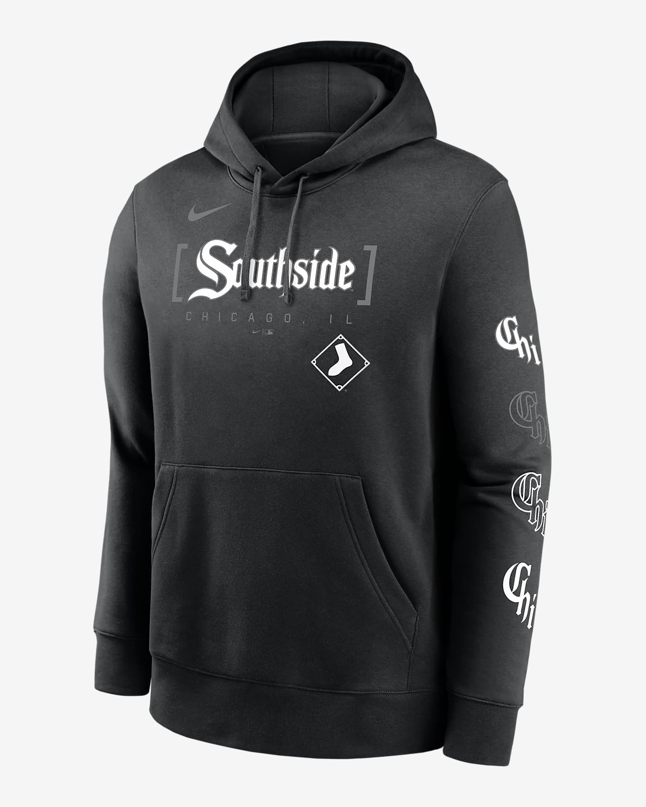 Chicago White Sox City Connect Club Men’s Nike MLB Pullover Hoodie