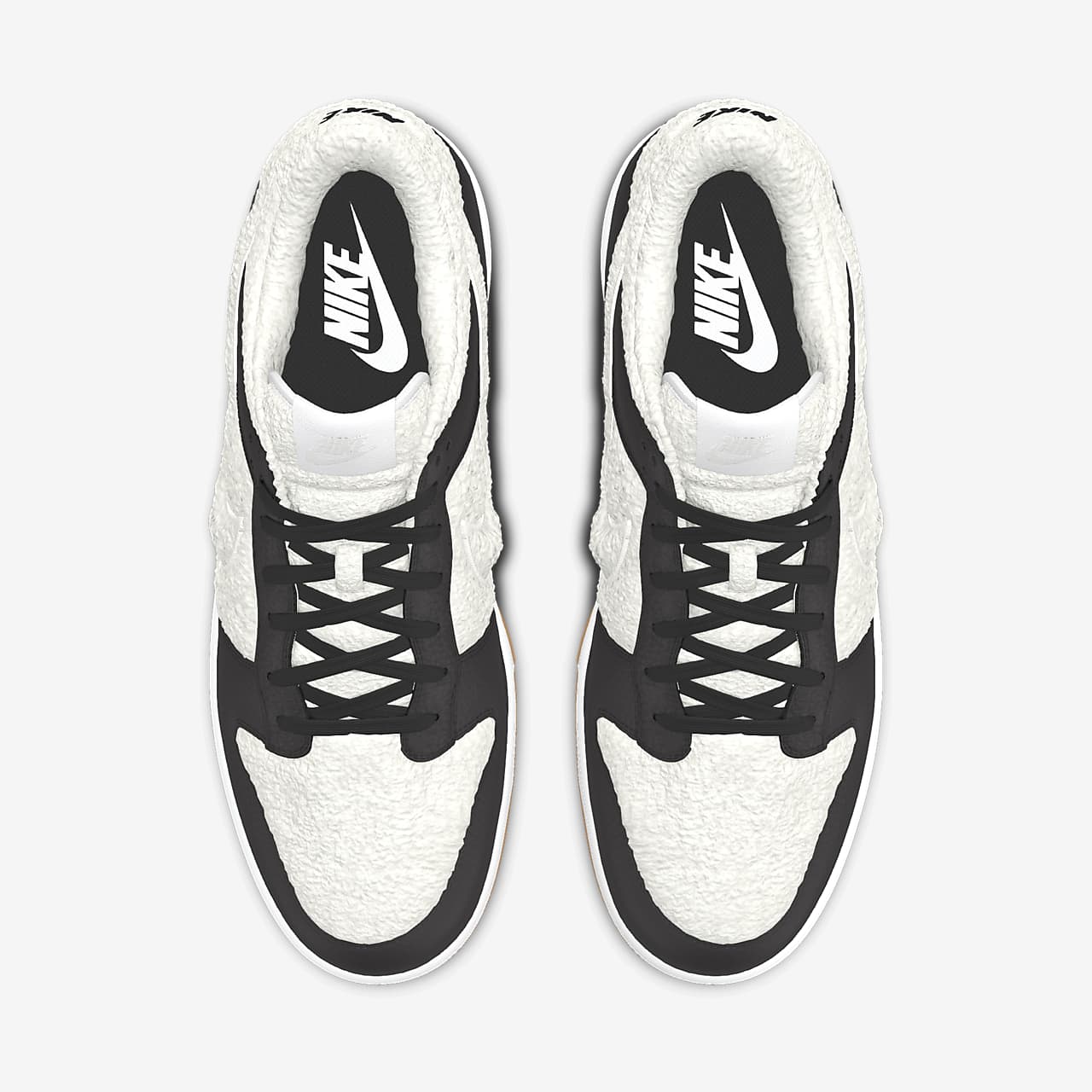 Nike Dunk Low Premium Fleece By You Custom Men s Shoes