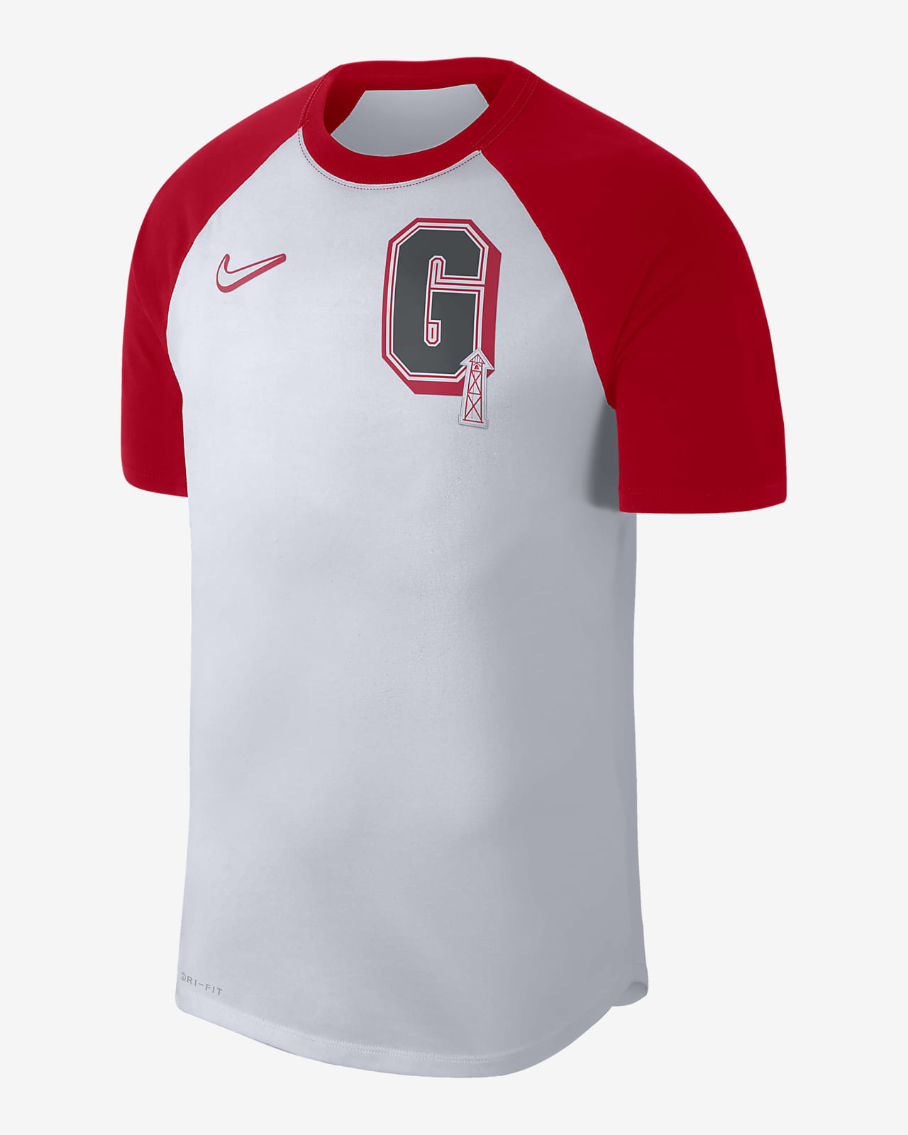Nike College Dri Fit Georgia Men S Raglan T Shirt Nike Com