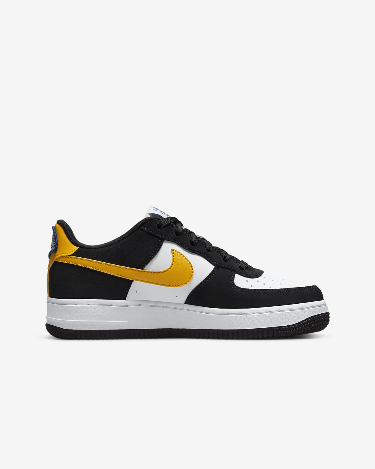 Nike Air Force 1 LV8 Big Kids' Shoes in Black, Size: 5.5Y | DH9597-002