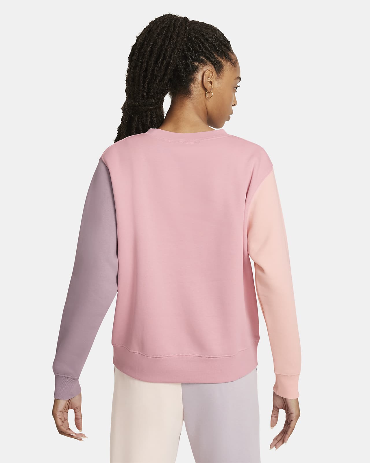 nike fuzzy sweater women's