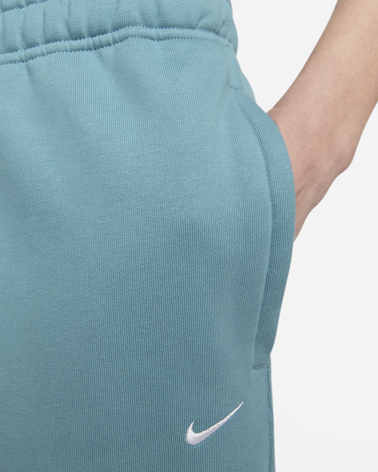 Nike NRG Solo Swoosh Women's Fleece Pants Bege CW5565-320