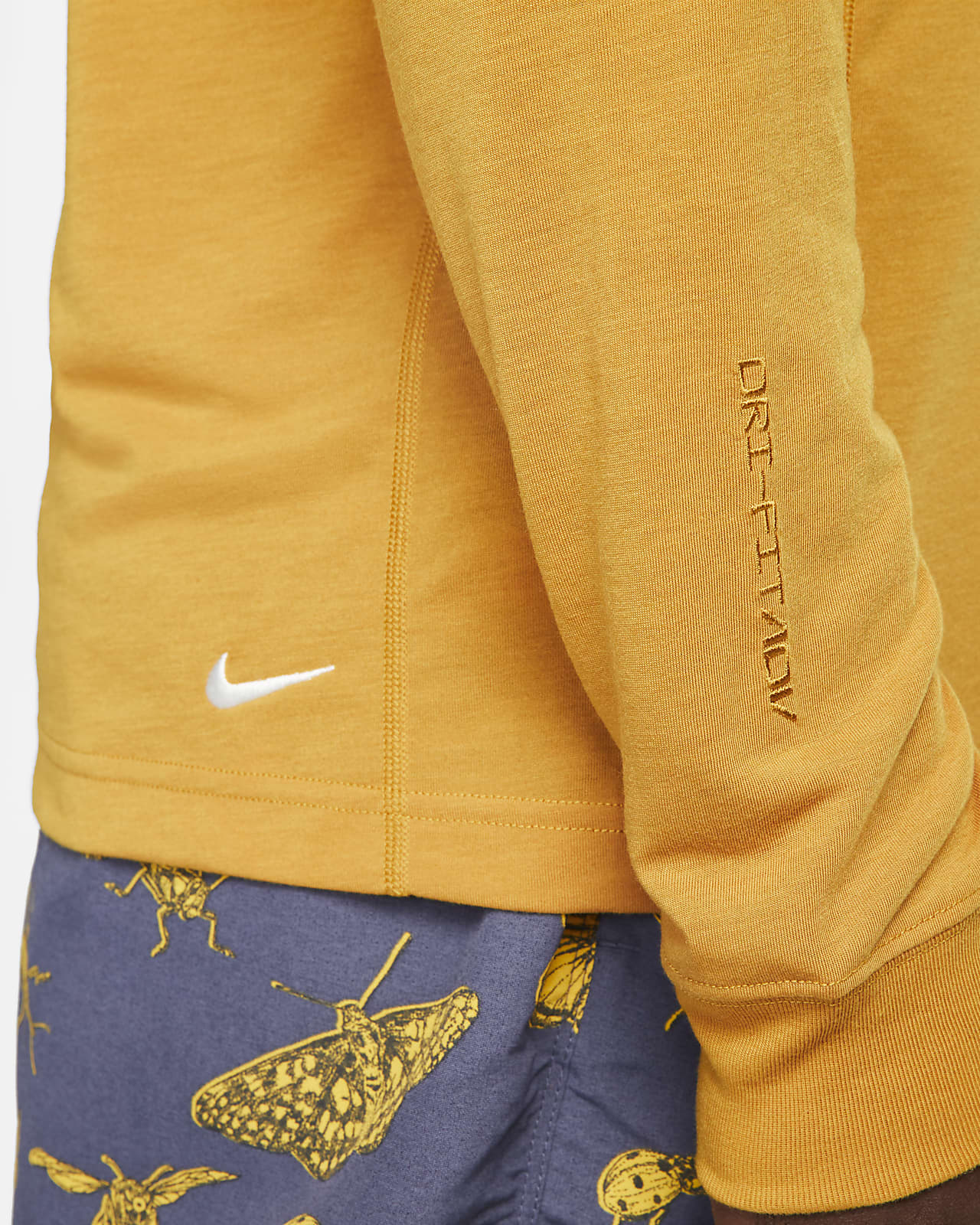 Nike yellow long sleeve Clearance