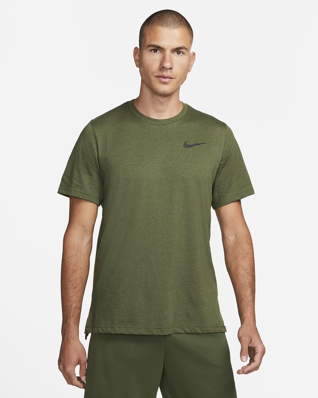 Caballo básico enchufe Nike Pro Dri-FIT Camiseta de manga corta - Hombre. Nike ES