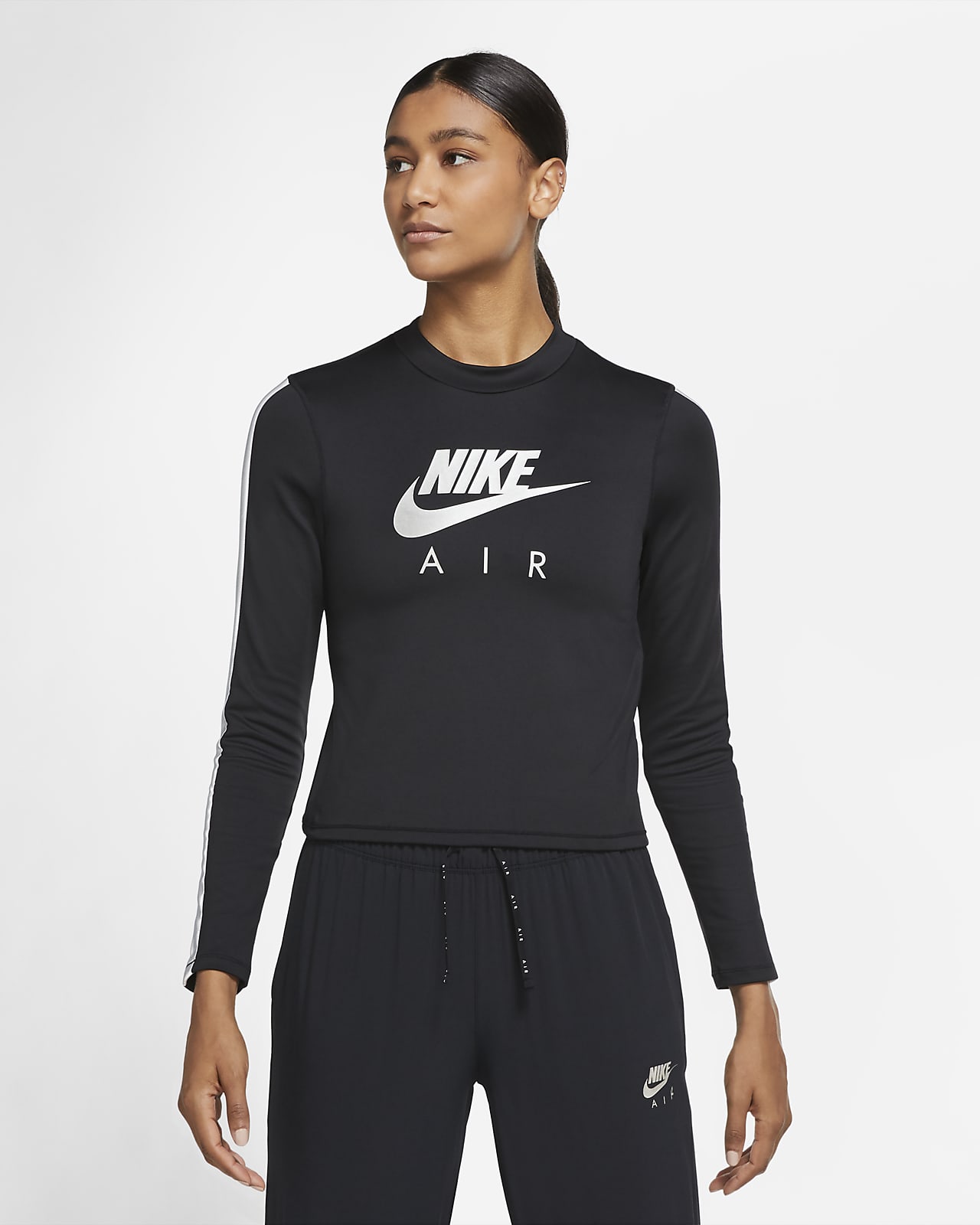 nike long sleeve running top womens