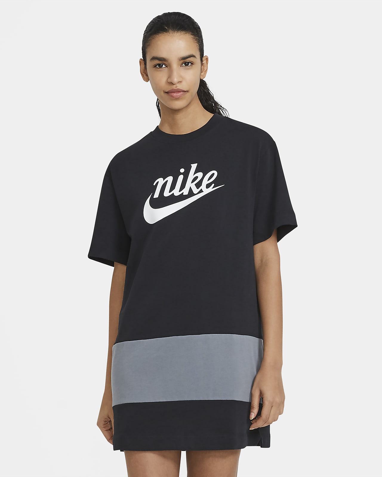 nike short sleeve varsity dress