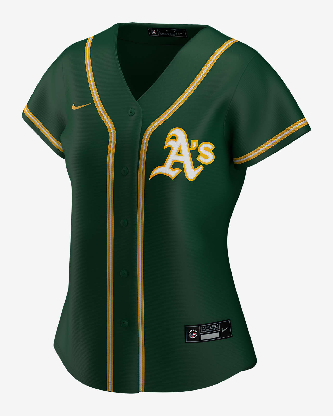 oakland a's women's jersey