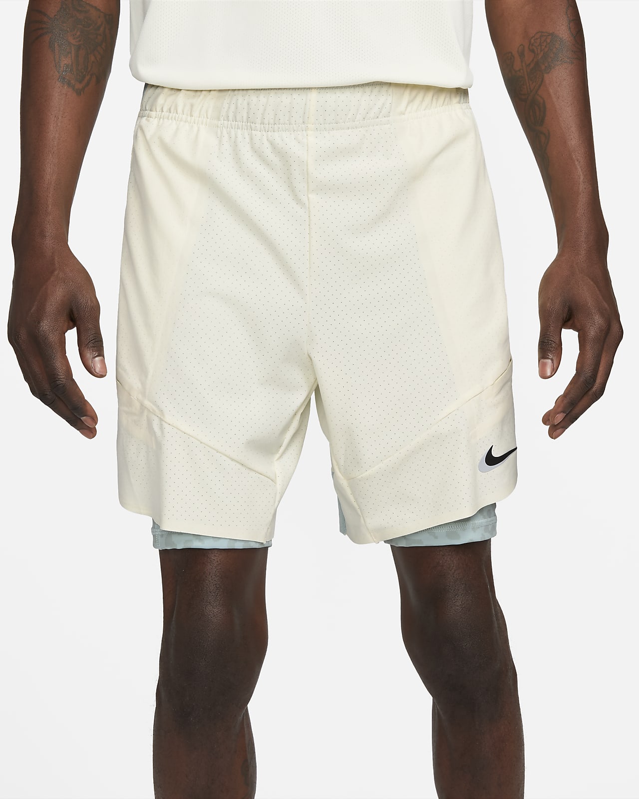 NikeCourt Dri-FIT Slam Pantalón corto de tenis 2 en 1 - Hombre. Nike ES