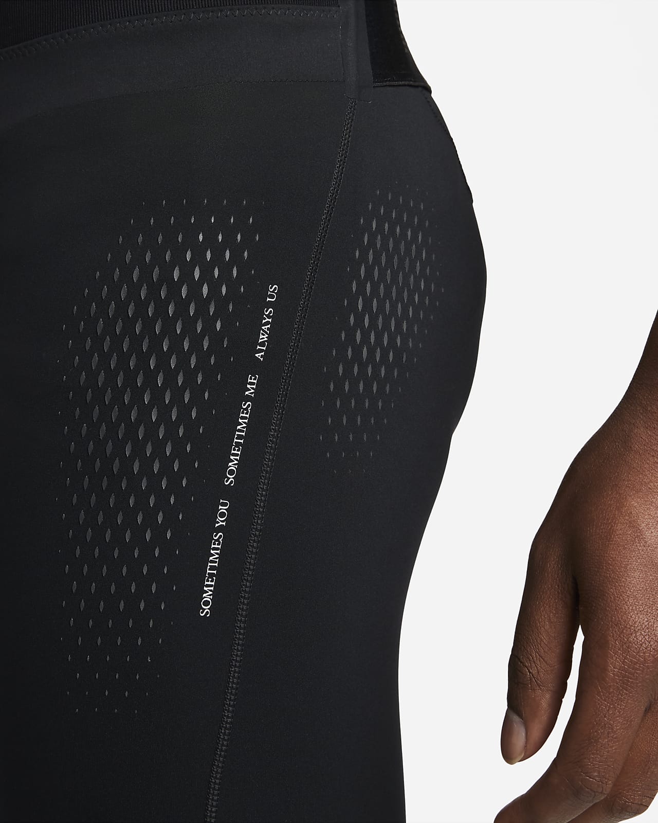 Nike Nocta Single-leg Printed Basketball Tights in Black for Men