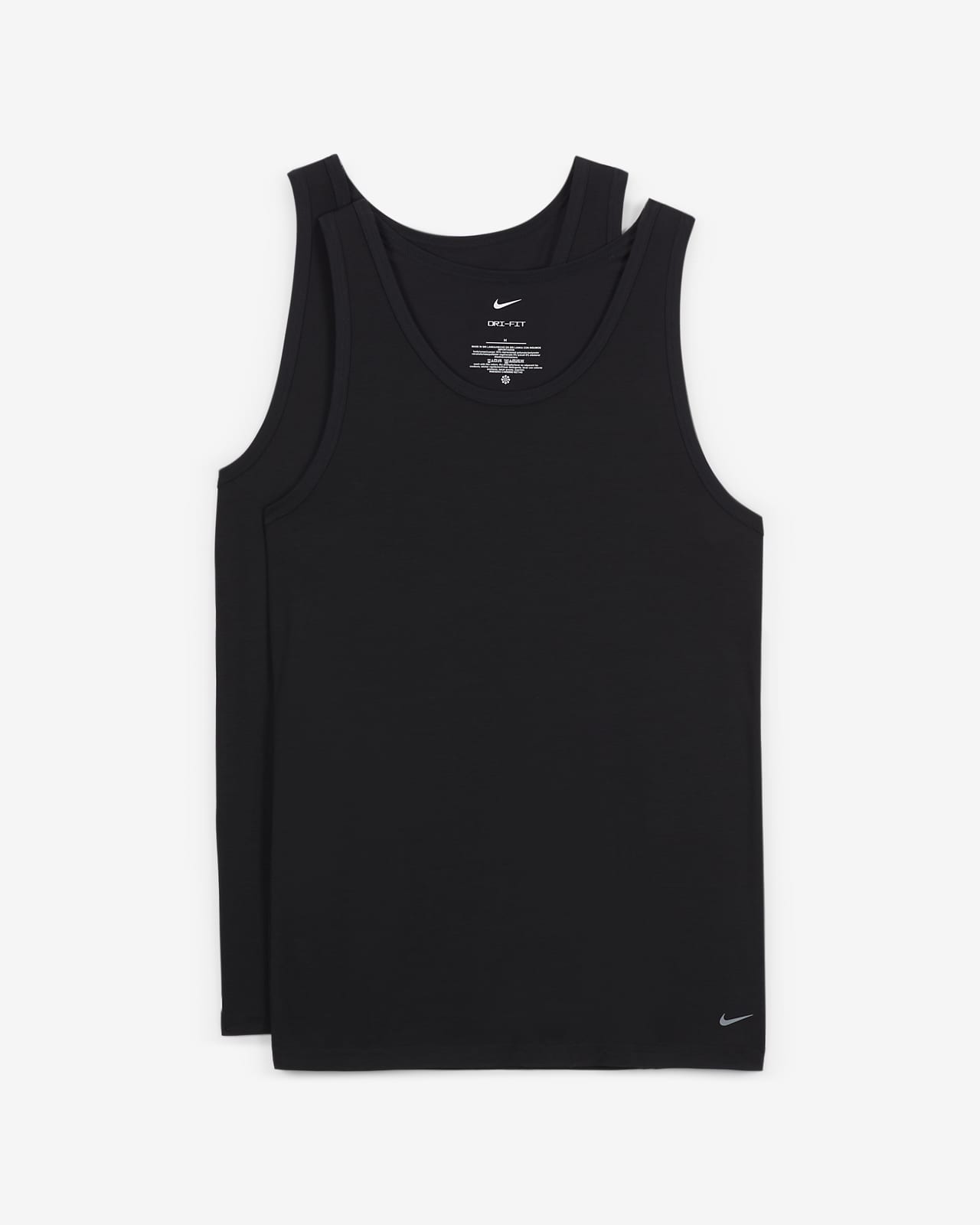 Dri-FIT ReLuxe Men's Undershirt (2-Pack). Nike.com
