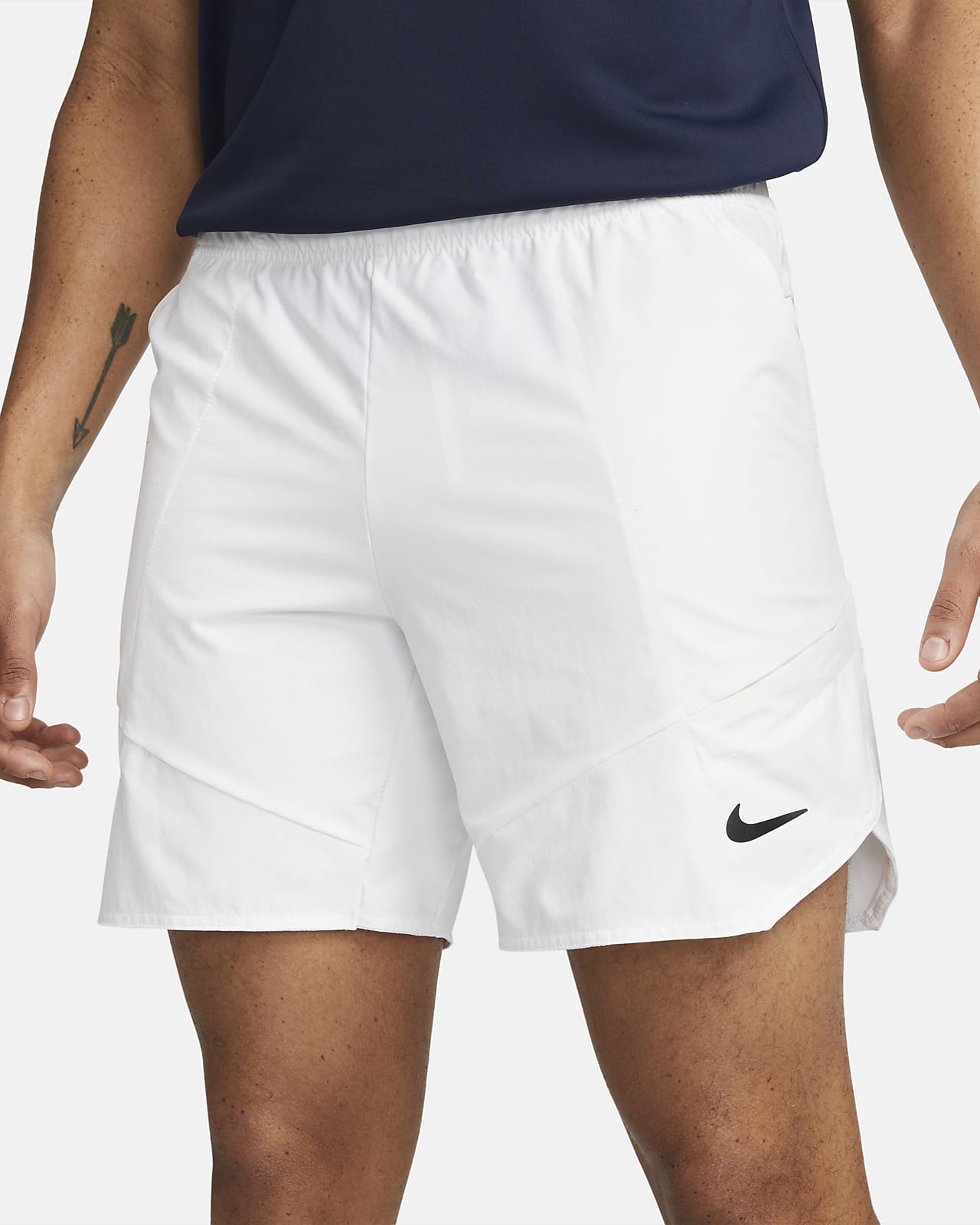 NikeCourt Dri-FIT Advantage Tennisshorts voor heren (18 cm). Nike NL