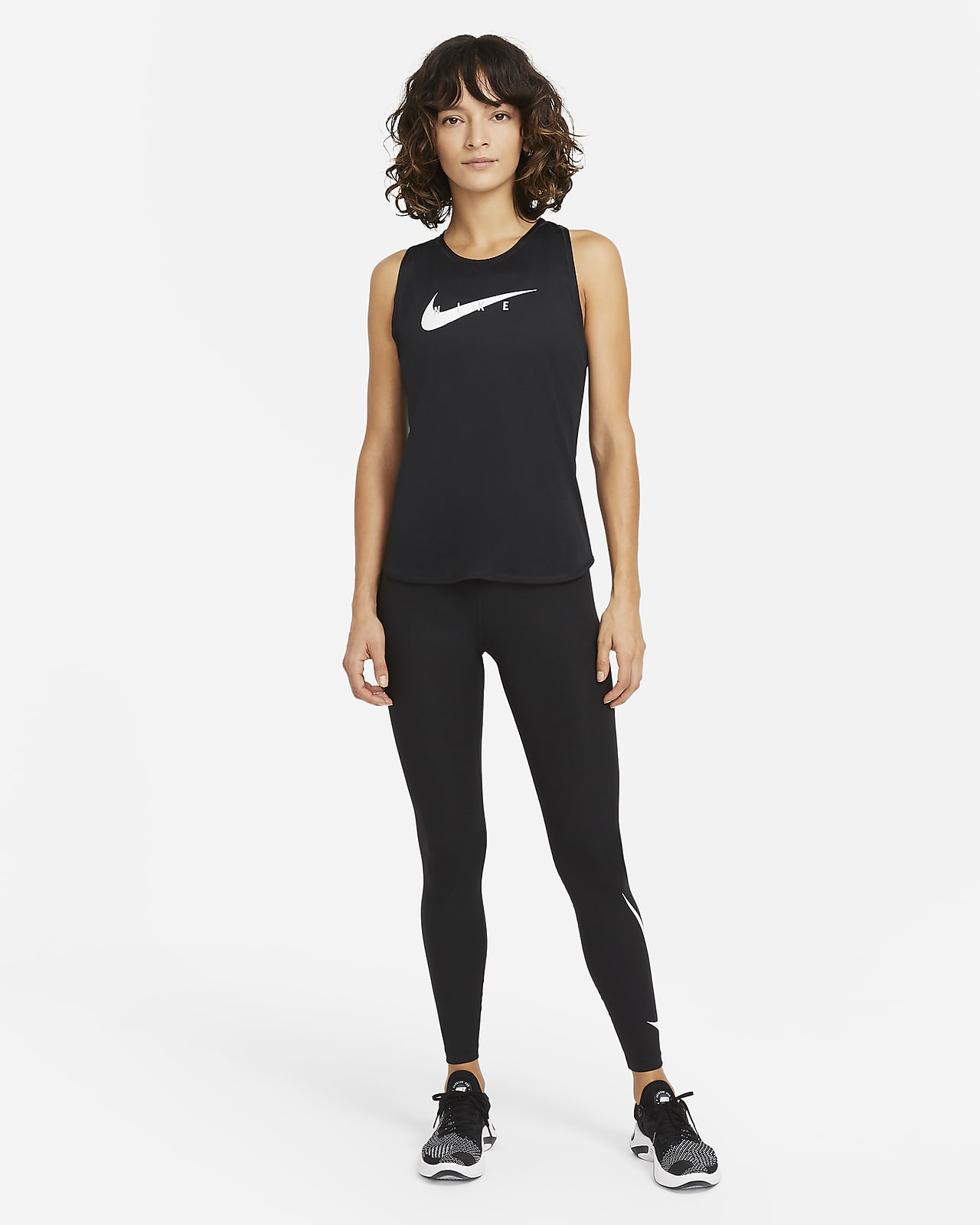 swoosh nike leggings