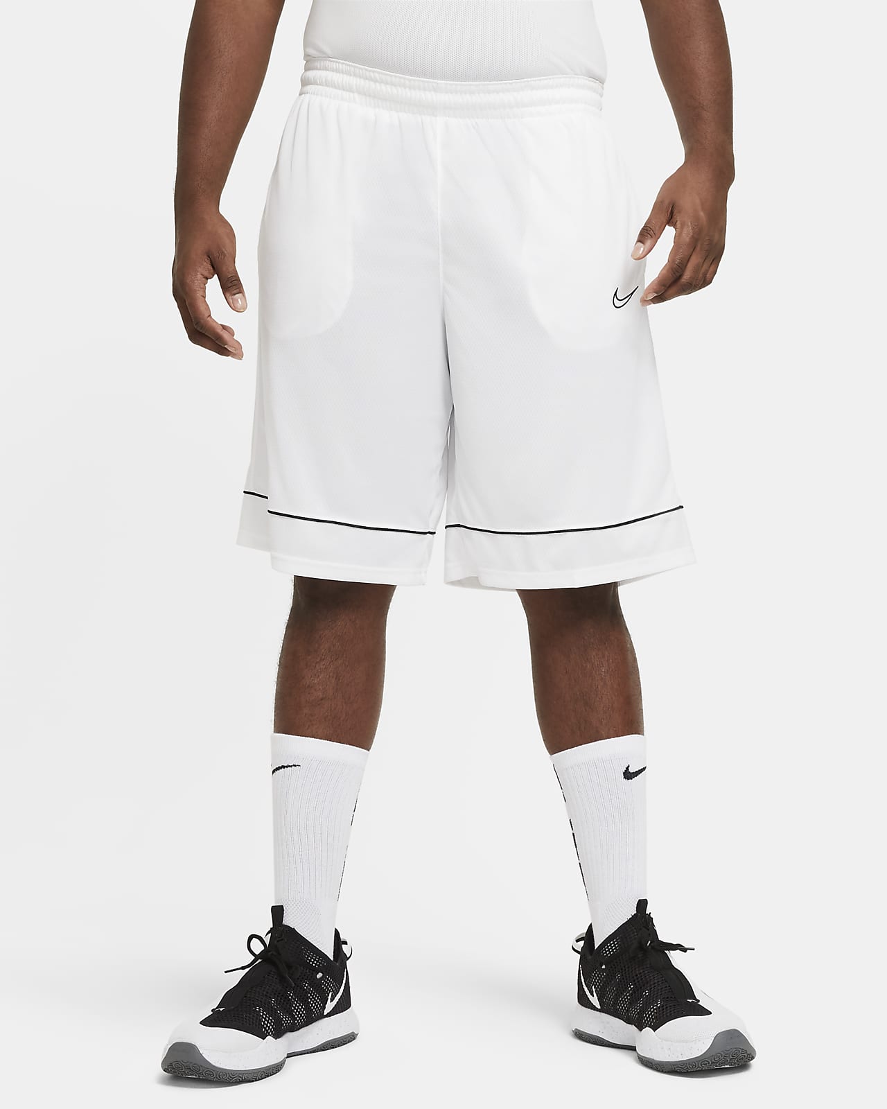 nike men's verbiage basketball shorts