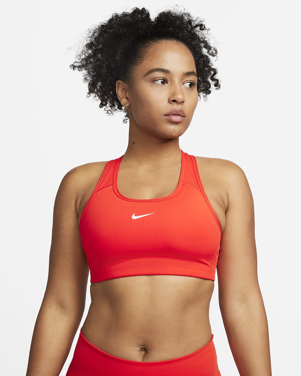 Nike Swoosh Women's Medium-Support 1-Piece Pad Sports Bra. Nike.com