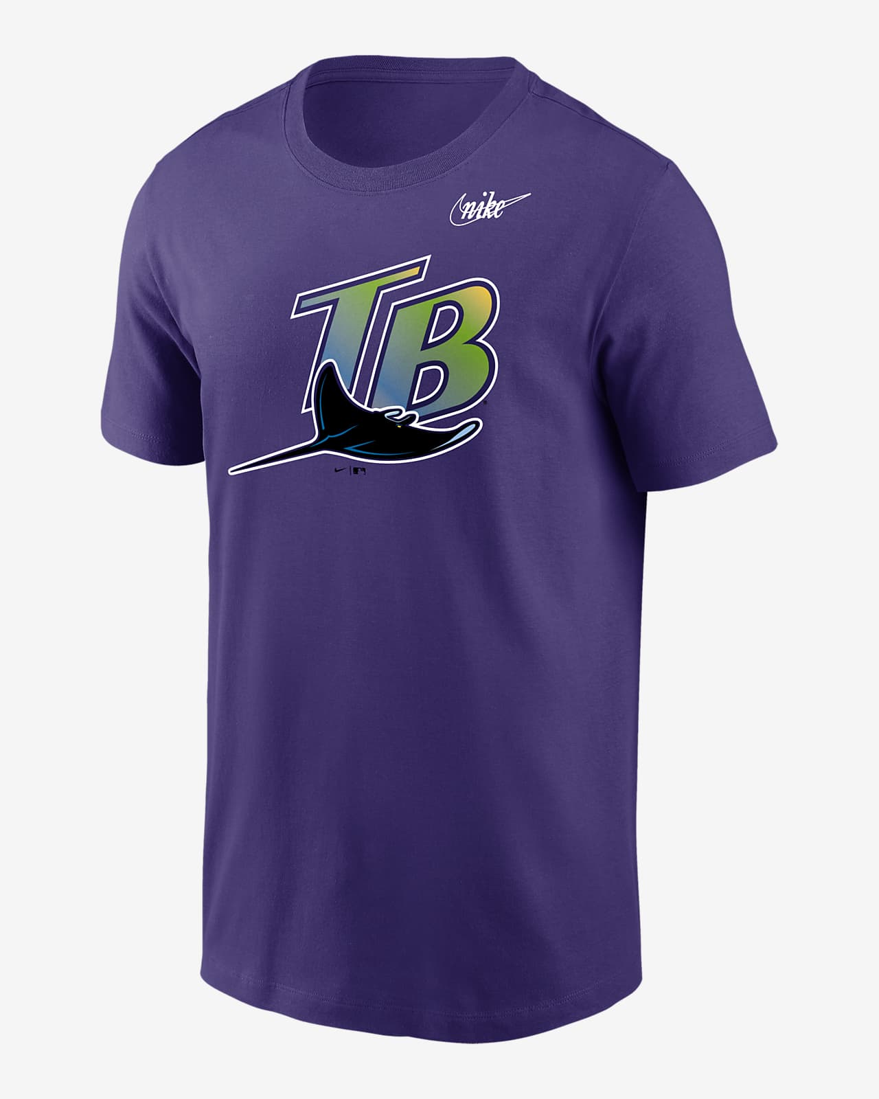 Nike Cooperstown Logo (MLB Tampa Bay Rays) Men's T-Shirt.