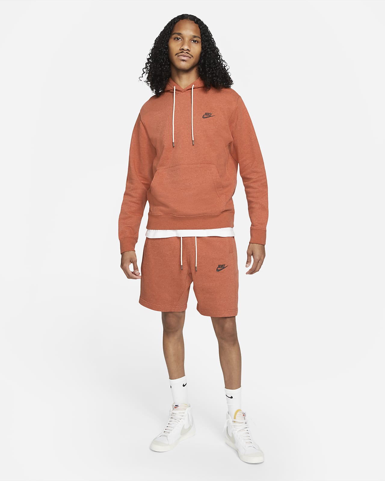 nike sportswear fleece shorts