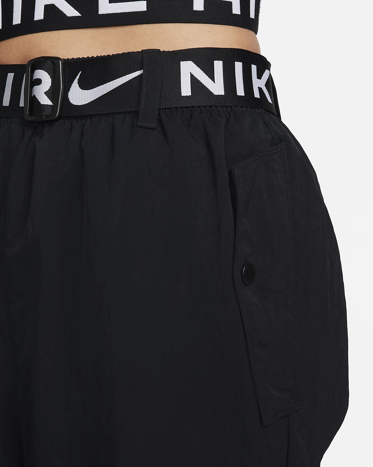 Nike Sportswear Air Women's High-Waisted Woven Trousers. Nike LU