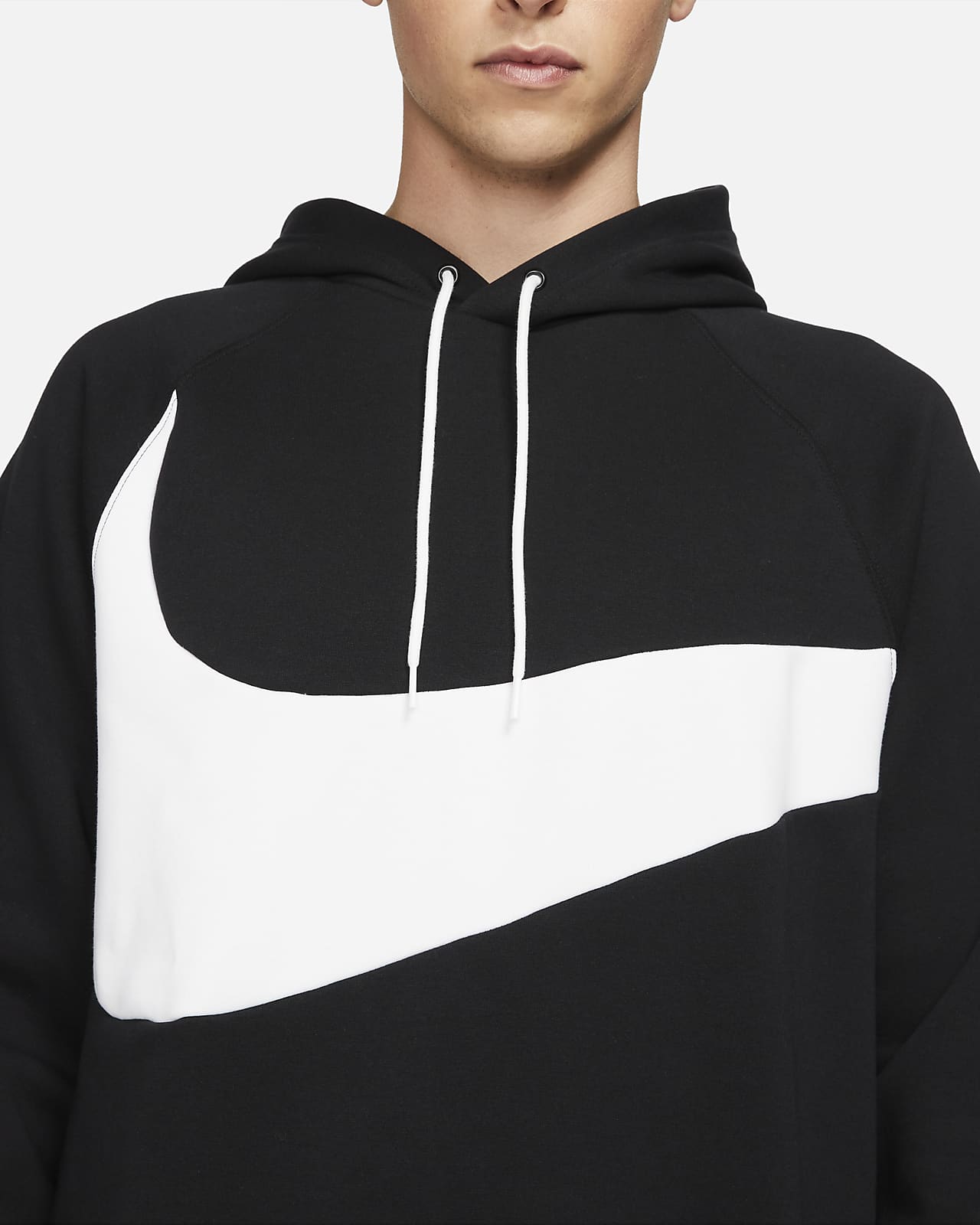 nike sportswear fleece swoosh hoodie