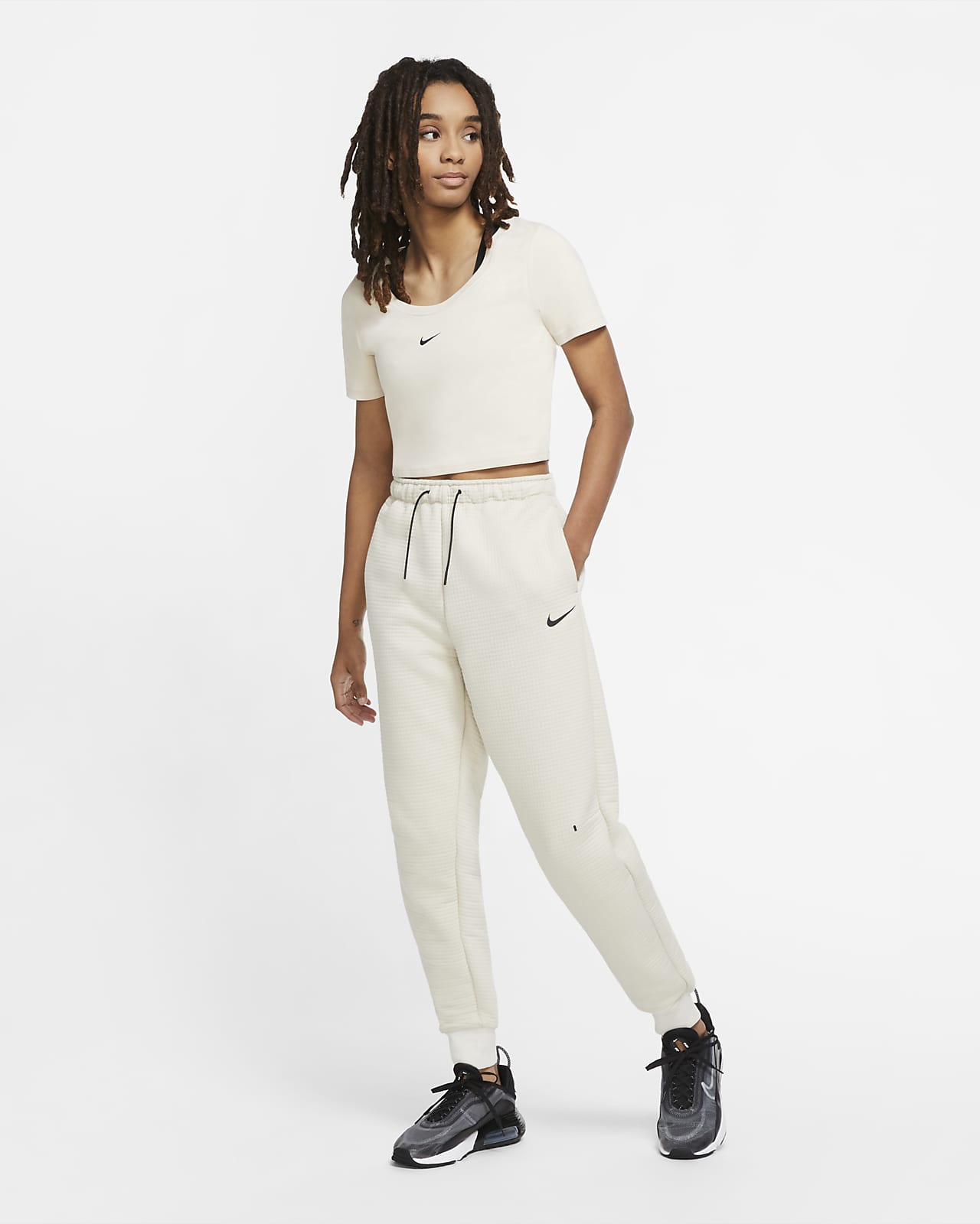 pantalon nike beige mujer Gran venta - OFF 62%