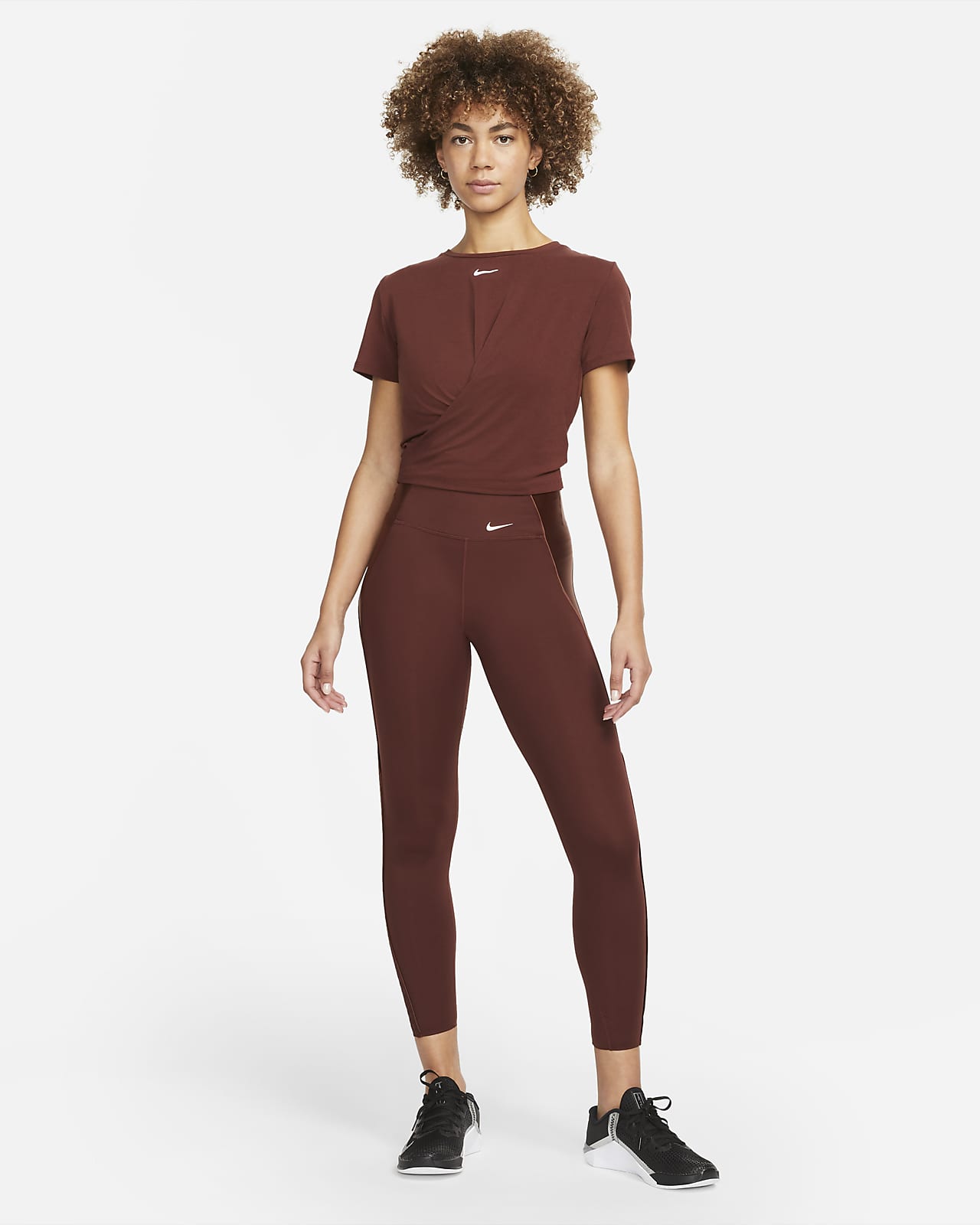 nike one luxe icon clash leggings