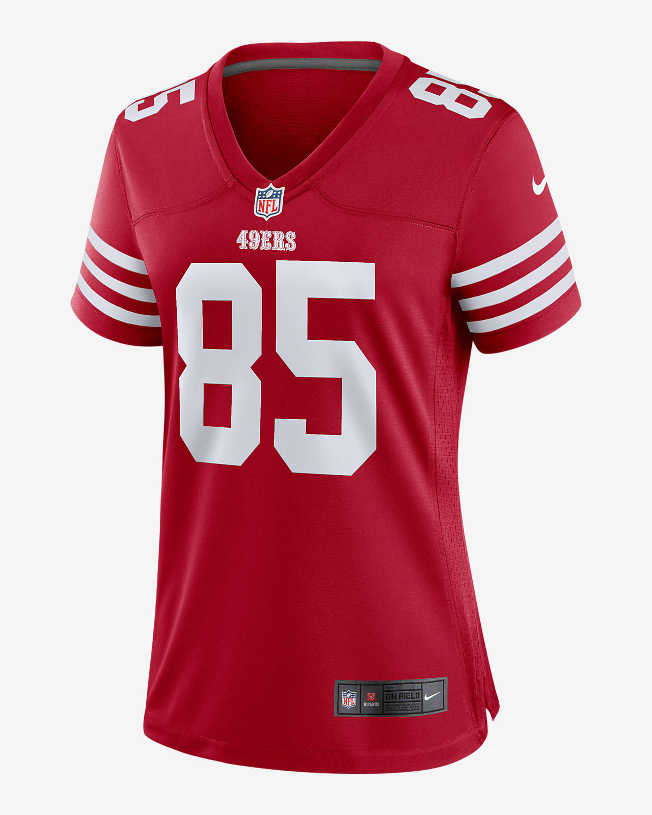 George Kittle Signed San Francisco 49ers White NFL Nike Game