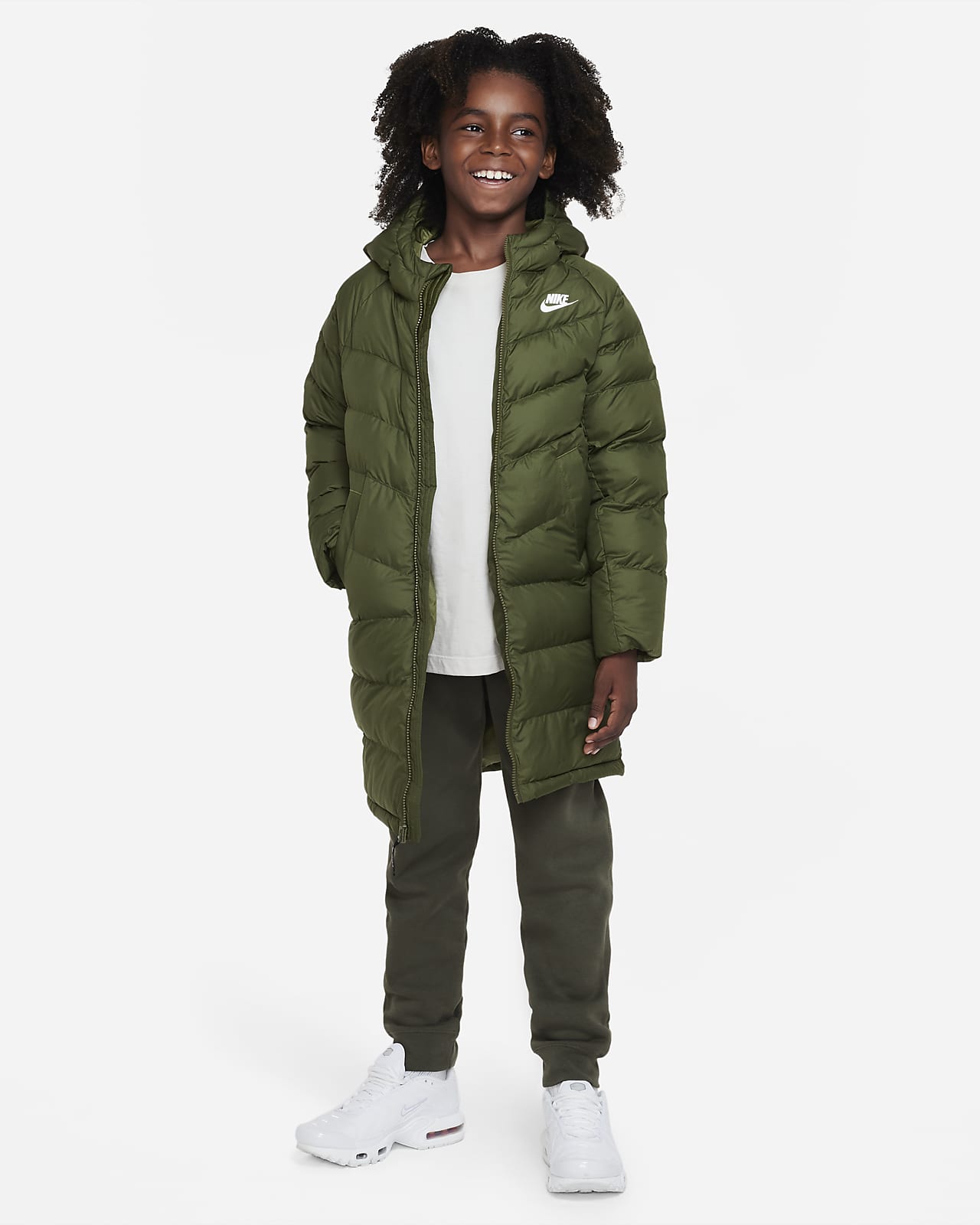 Hooded Parka Nike Sportswear Down Fill